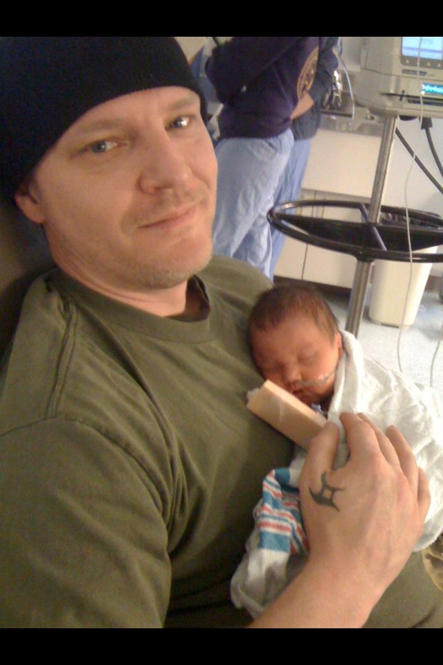 Tyson Raymond Brake with Dad