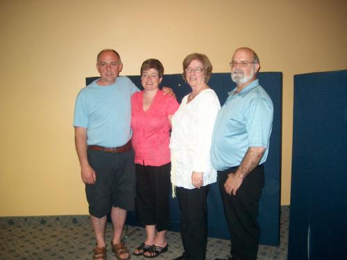 Guy & Lorraine Charlebois &Germaine Paquette & Friend